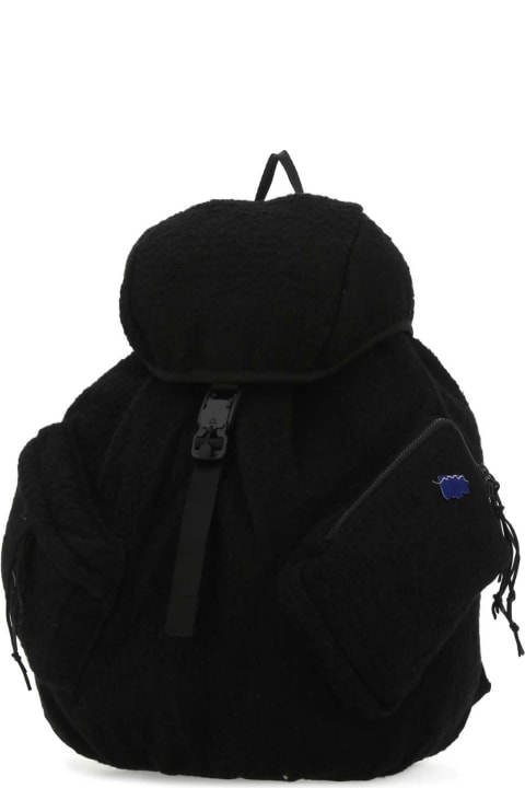 メンズ Ader Errorのバックパック Ader Error Black Boucle Backpack