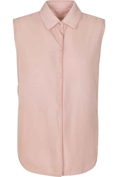 Aspesi Coats & Jackets for Women Aspesi Buttoned Sleeveless Shirt