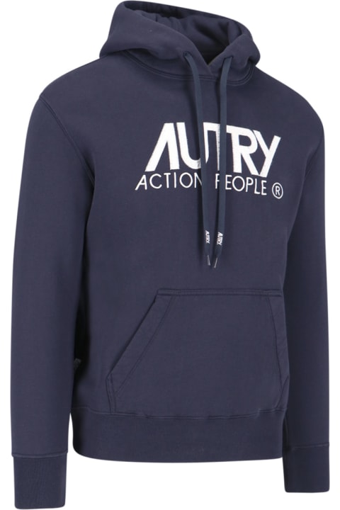 Autry for Women Autry Blue Cotton Sweatshirt