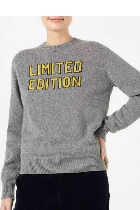Homeware MC2 Saint Barth Woman Sweater With Limited Edition Lettering