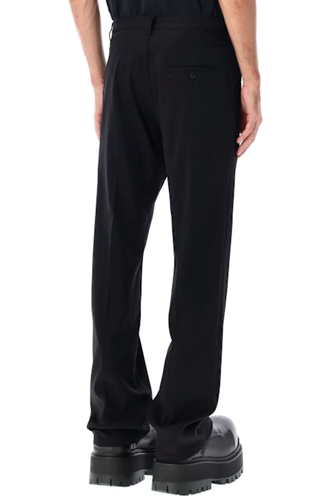 Homeware Balenciaga Balenciaga Straight Fit Stretch Twill Tailored Pants