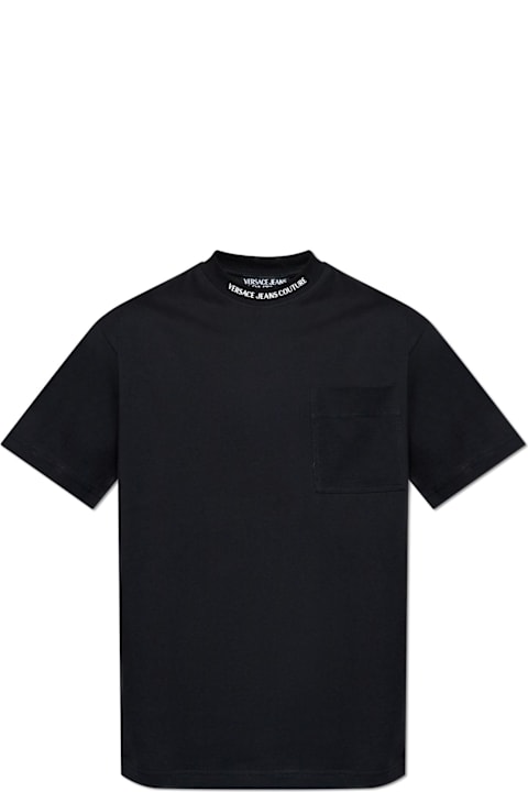 T-shirt With Barocco Print