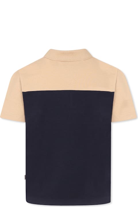 Hugo Boss T-Shirts & Polo Shirts for Women Hugo Boss Blue Polo Shirt For Boy With Logo