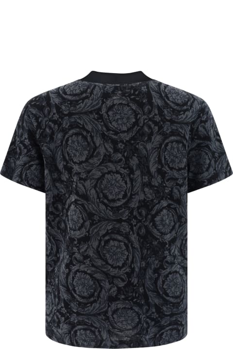 Topwear for Men Versace Slim Fit Polo Shirt