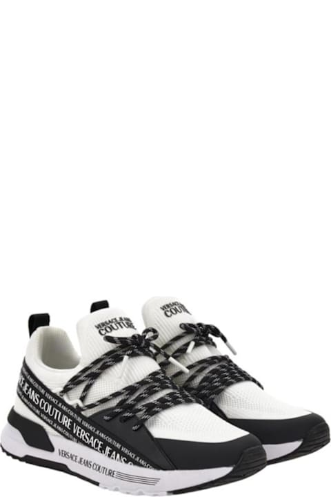 Versace Jeans Couture Sneakers for Men Versace Jeans Couture Versace Jeans Couture Men's Sneakers White And Black