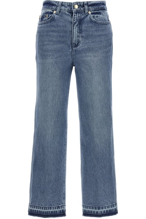 MICHAEL Michael Kors Women MICHAEL Michael Kors Crop Flare Jeans