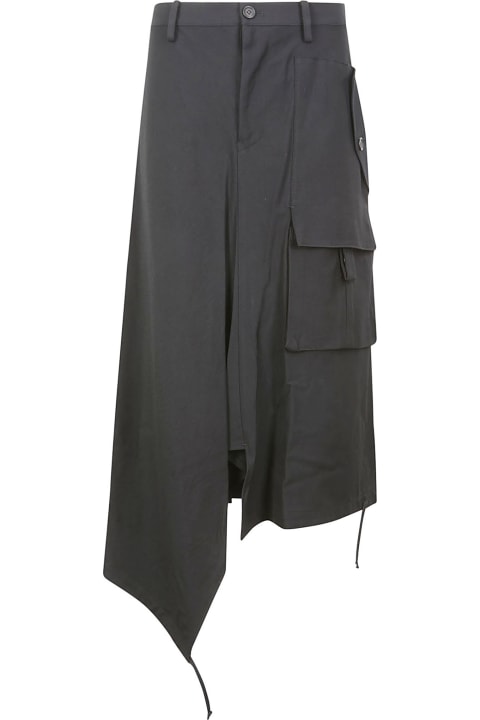 Yohji Yamamoto Skirts for Women Yohji Yamamoto R-string Hem Skirt