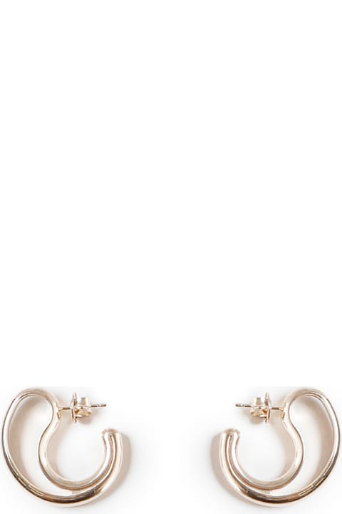 Bottega Veneta Jewelry for Women Bottega Veneta Semicircles Drop Earrings