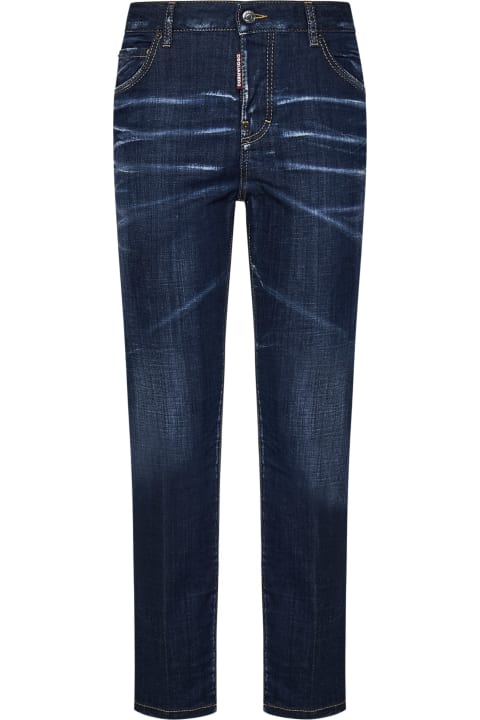 Jeans for Women Dsquared2 Dark Clean Wash Cool Girl Jeans