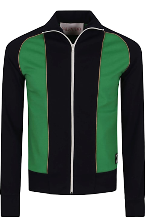 سترات صوف وبدل رياضية لـ القسم الرجالي Valentino Garavani Jersey Felpa | Chez Valentino | Stretch Viscose Sweatshirt