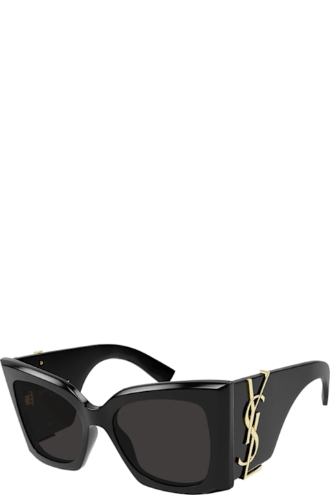 Saint Laurent Eyewear for Kids Saint Laurent Eyewear Saint Laurent Sl M119 Blaze 001 Black Sunglasses