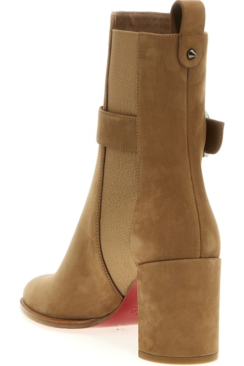 Boots for Women Christian Louboutin 'cl' Ankle Boots