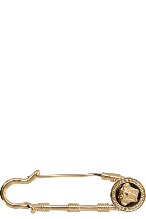 Versace Jewelry for Women Versace Safety Pin Brooch