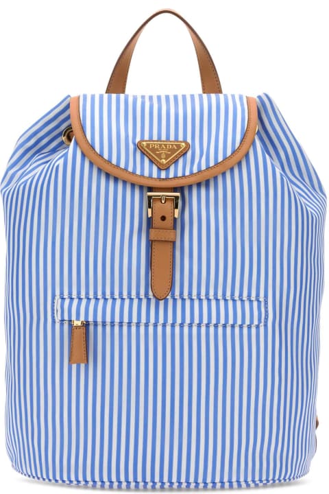 Prada Backpacks for Women Prada Printed Re-nylon Backpack