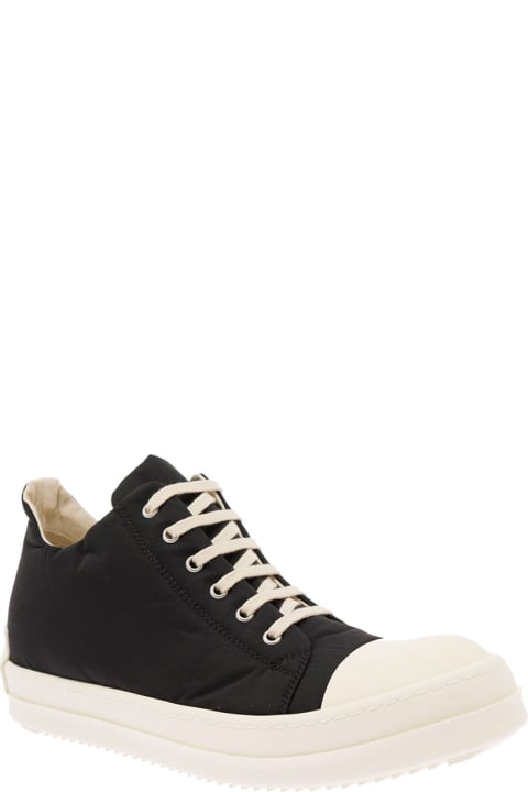 Black Low Nylon And Cotton Sneakers Drkshdw Man