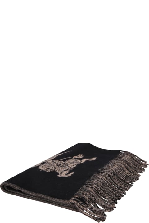 Burberry Scarves for Men Burberry Black Cashmere Scarf