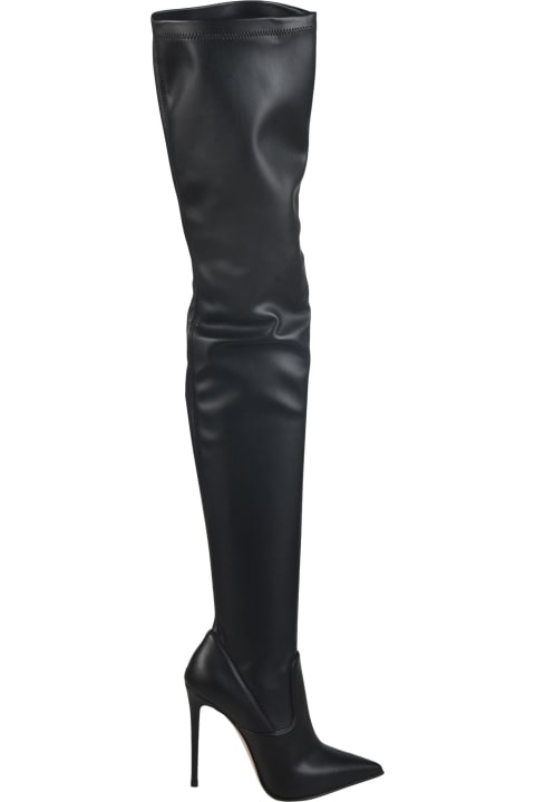 Boots for Women Le Silla Block Heel Over-the-knee Boots