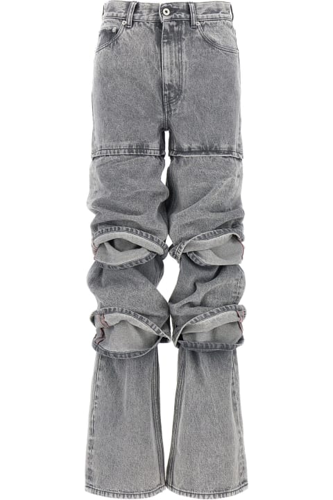ウィメンズ Y/Projectのデニム Y/Project 'multi Cuff' Jeans