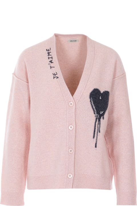 Zadig 
Voltaire for Kids Zadig 
Voltaire Mirkaz Flowin Hearts Cardigan