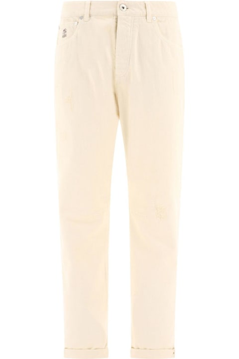 Pants for Men Brunello Cucinelli Straight-leg Jeans