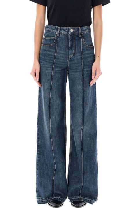 Jeans for Women Isabel Marant Noldy Denim Trousers
