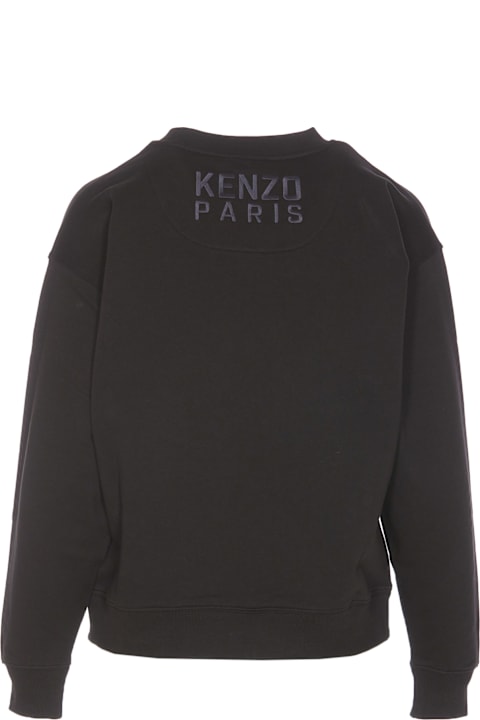 Kenzo لـ Women Kenzo Happy Tiger Embroidered Sweatshirt
