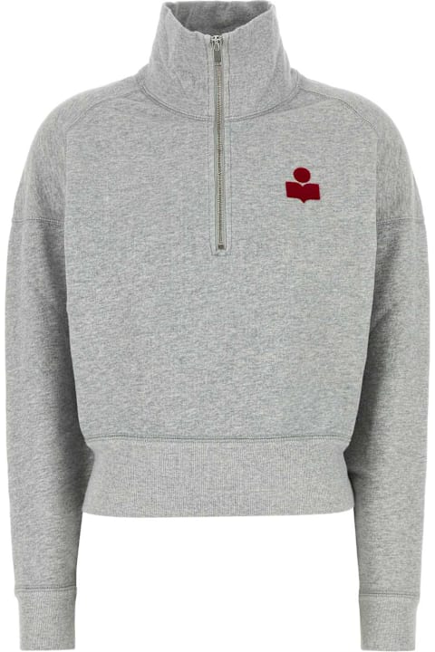 ウィメンズ新着アイテム Marant Étoile Grey Cotton Blend Ross Sweatshirt
