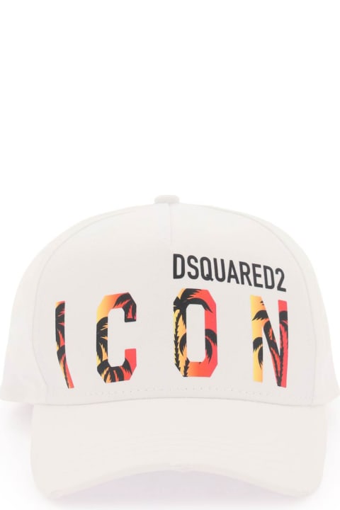 Hats for Men Dsquared2 Sunset Baseball Cap