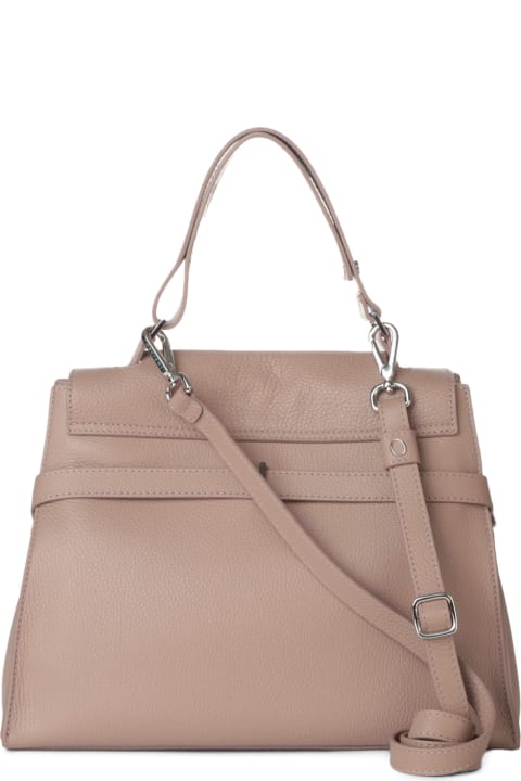 Orciani Totes for Women Orciani Sveva Sense Small Leather Handbag
