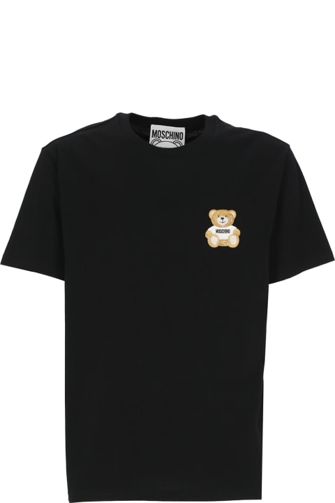 Fashion for Men Moschino Bear Embroidered T-shirt