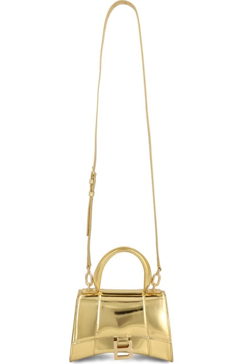 Balenciaga for Women Balenciaga Hourglass Mirror Effect Xs Handbag