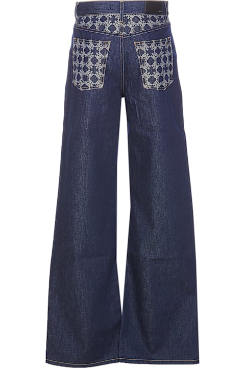 AMIRI Jeans for Women AMIRI Ma Quad High Rise Wid Jeans