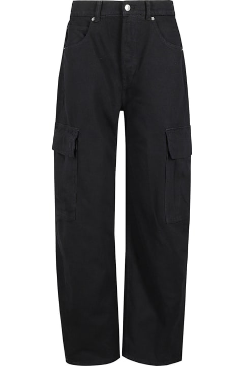 Alexander Wang Clothing for Women Alexander Wang Oversized Rounded Low Rise Jean Cargo Pocket
