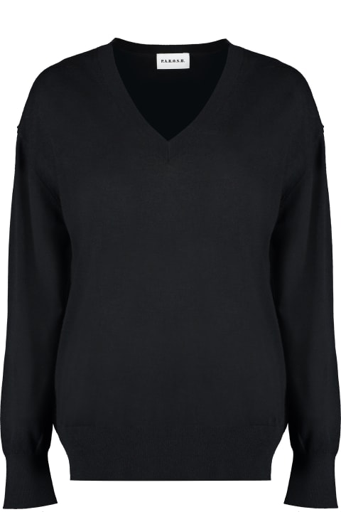 Parosh for Women Parosh Cashmere V-neck Sweater