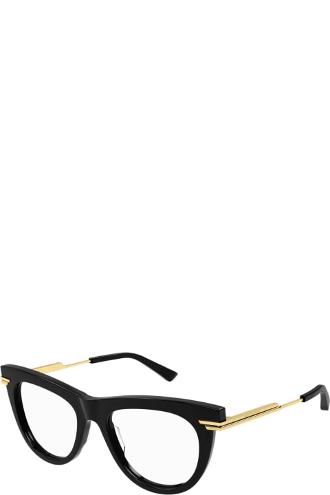 Bottega Veneta Eyewear Accessories for Women Bottega Veneta Eyewear Bv1297o Linea Minimalist 001 Black Gold Gloves