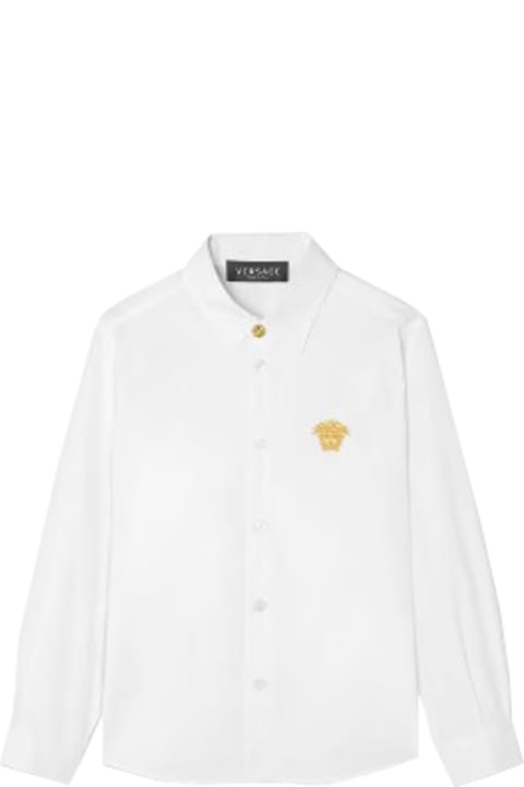 ボーイズ シャツ Versace Cotton Shirt