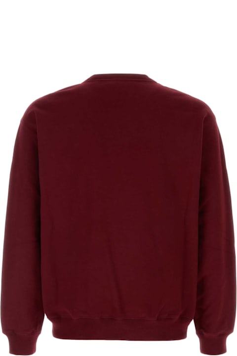 Gucci for Men Gucci Burgundy Cotton Sweatshirt