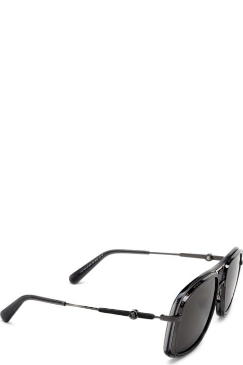 Moncler Eyewear Eyewear for Men Moncler Eyewear Ml0223 Shiny Black Sunglasses