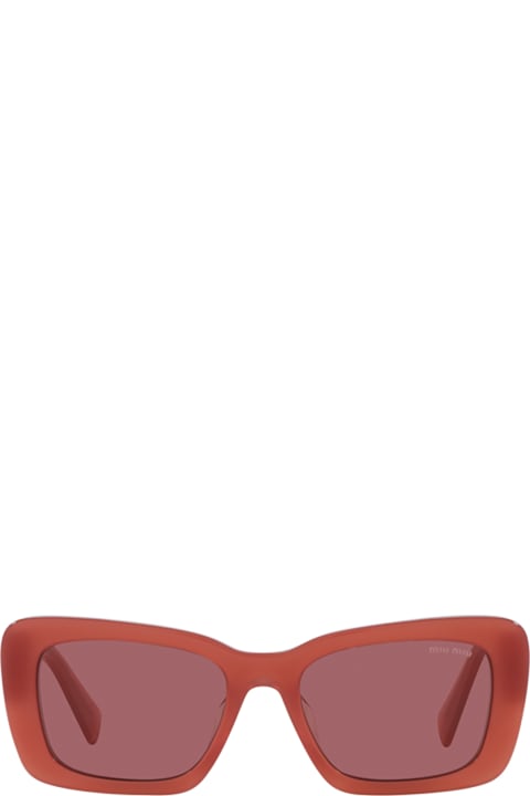 Accessories for Women Miu Miu Eyewear Mu 07ys Cognac Opal Sunglasses