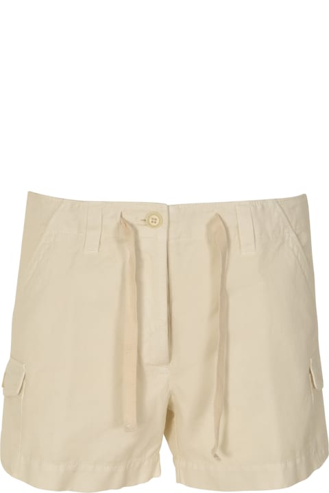 Aspesi for Women Aspesi Drawstring Waist Side Pockets Shorts