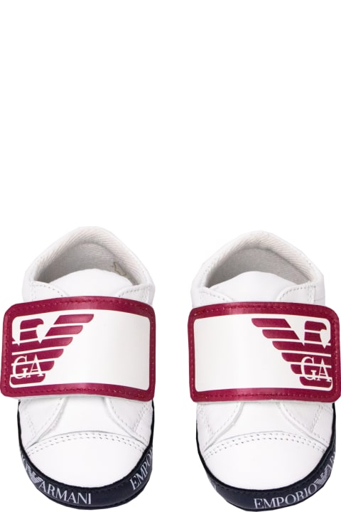 Emporio Armani Shoes for Baby Boys Emporio Armani Cradle Sneakers