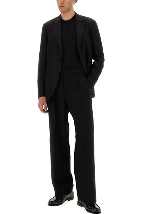 Balmain Sweaters for Men Balmain Silk And Cotton Knit