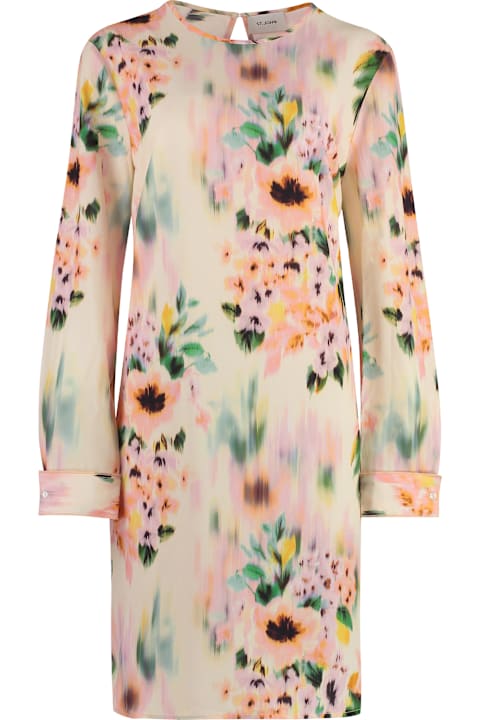 Homeware Alfieri & St.John Printed Silk Dress