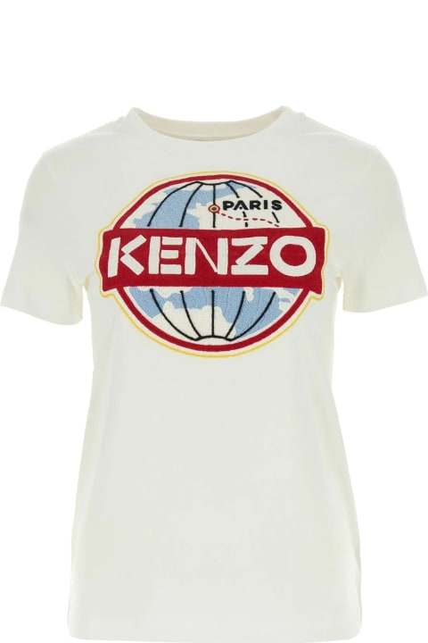 ウィメンズ Kenzoのトップス Kenzo World T-shirt