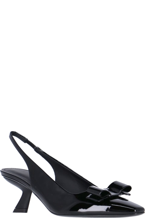 High-Heeled Shoes for Women Ferragamo "vara" Bow Slingbacks