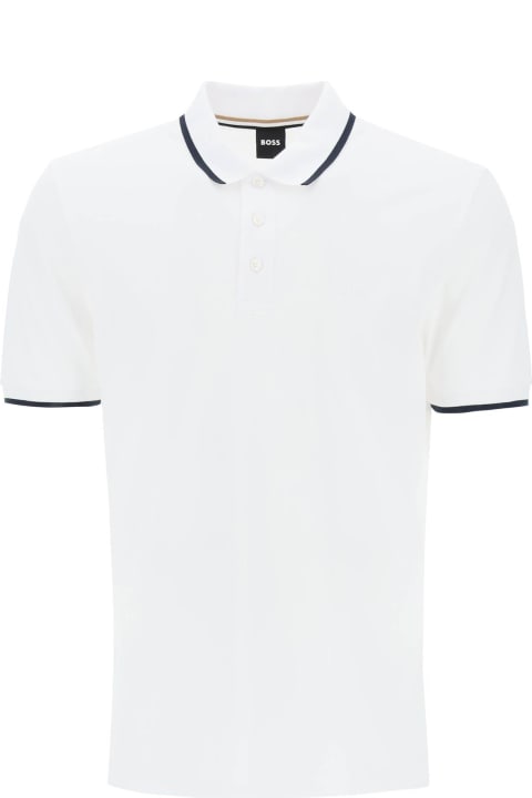 Homeware Hugo Boss Polo Shirt With Contrasting Edges