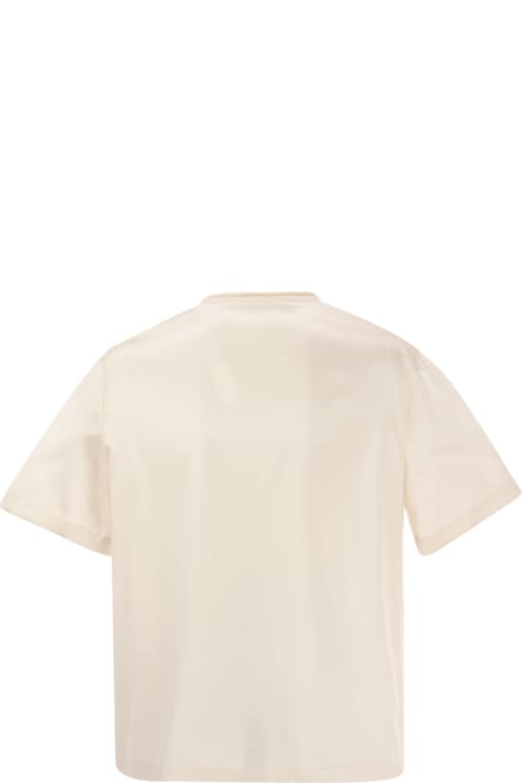 Silk Shirt With Breast Pocket