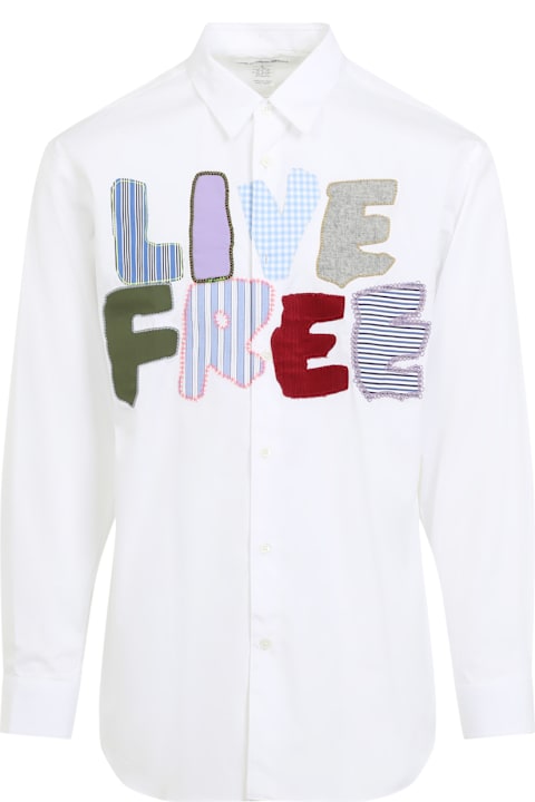 آخر صيحات الموضة من القسم الرجالي Comme des Garçons Shirt Comme Des Garçons Shirt Cotton Shirt