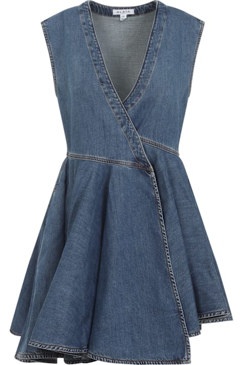 Homeware Alaia Alaïa Wrap Mini Dress