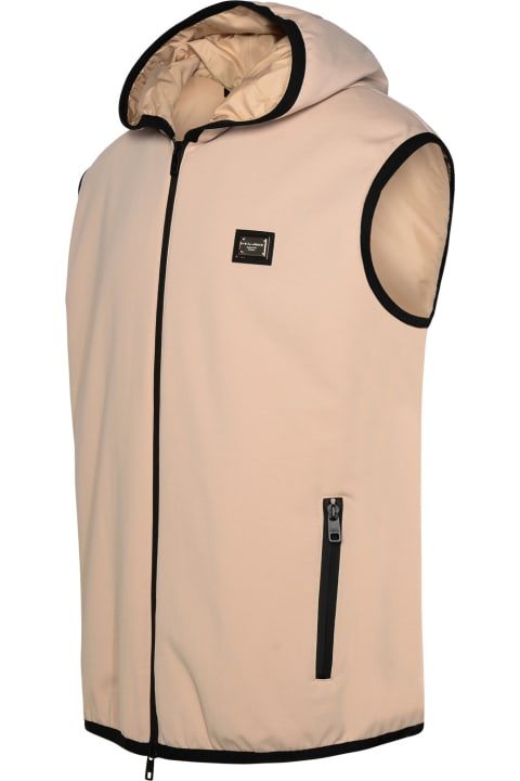 Coats & Jackets for Men Dolce & Gabbana Cotton Blend Vest